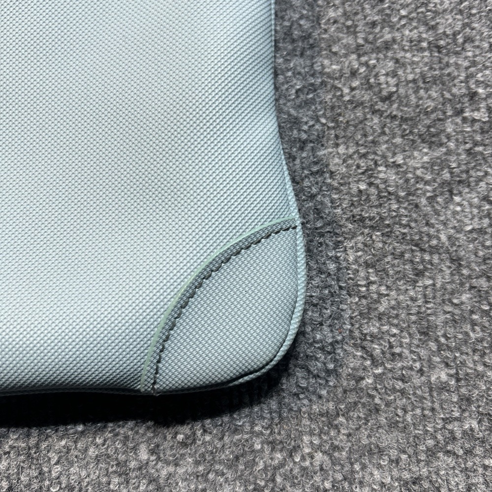 Lacoste Womens Crossbody Bag Light Blue Gray With Strap Purse - Picture 6 of 14